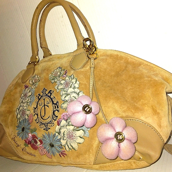 Juicy Couture Bags Must Seevintage Juicy Couture Velour Floral